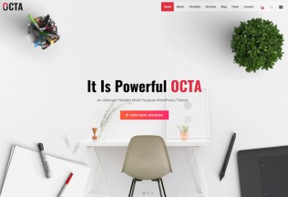 OCTA – Premium Responsive Multipurpose WordPress Theme