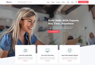 Odemy – Premium Responsive Angular 10 Education HTML5 Template