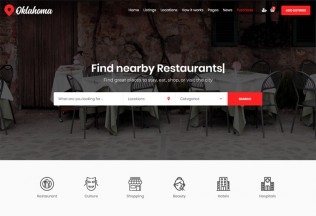 Oklahoma – Premium Responsive Directory & Listings WordPress Theme