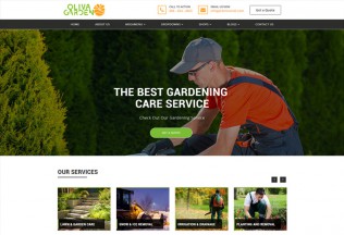 Oliva Garden – Premium Responsive Garden Company HTML5 Template