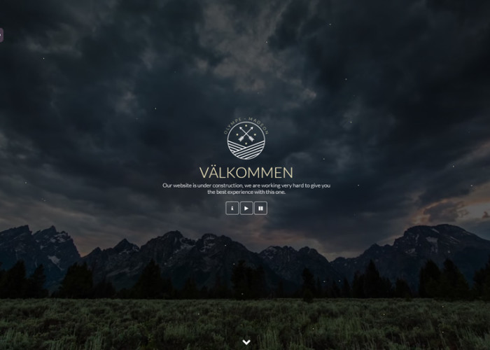 OLYMPE – Premium Responsive Coming Soon HTML5 Template