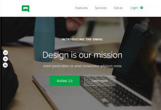 Omail – Premium Responsive Email Templates Set with Online Builder HTML5 Template