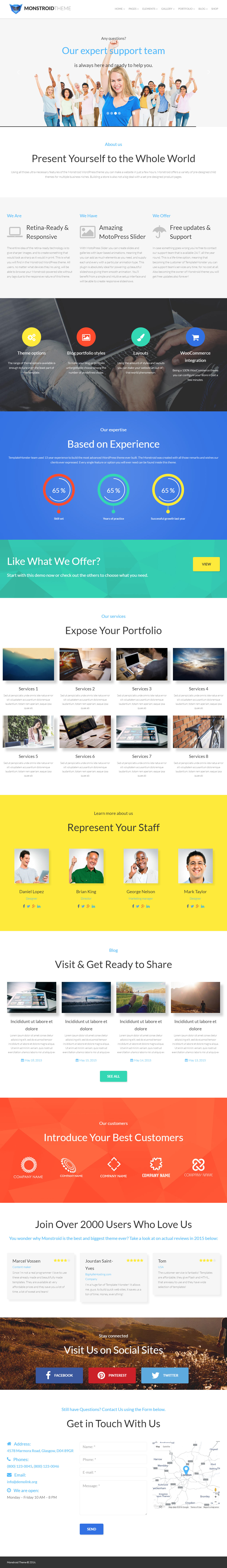 Monstroid WooCommerce WordPress Themes