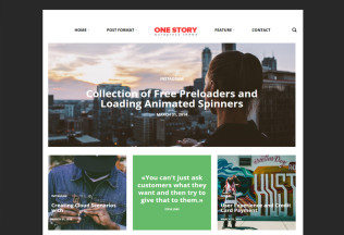 One Story – Premium Responsive News HTML5 Template