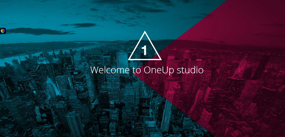 Welcome screen