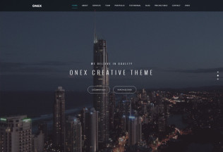 OneX – Premium Responsive Corporate & Business Portfolio WordPress Theme