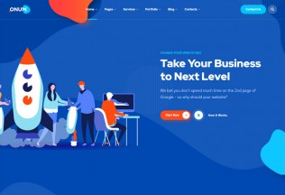 Onum – Premium Responsive SEO & Marketing WordPress Theme