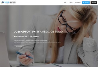 Opportunities – Premium Responsive Job Board HTML5 Template