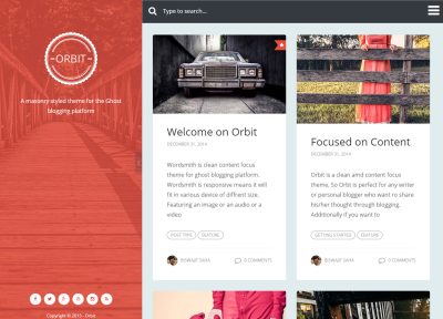 3 Best Premium Responsive Ghost Themes in 2015