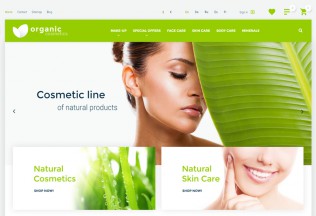 Organic Cosmetics – Premium Responsive PrestaShop Theme