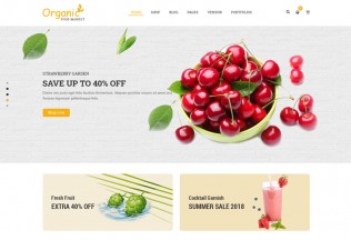 Organico – Premium Responsive Organic Food WordPress Theme