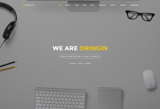 Oringin – Premium Responsive Onepage Drupal Theme
