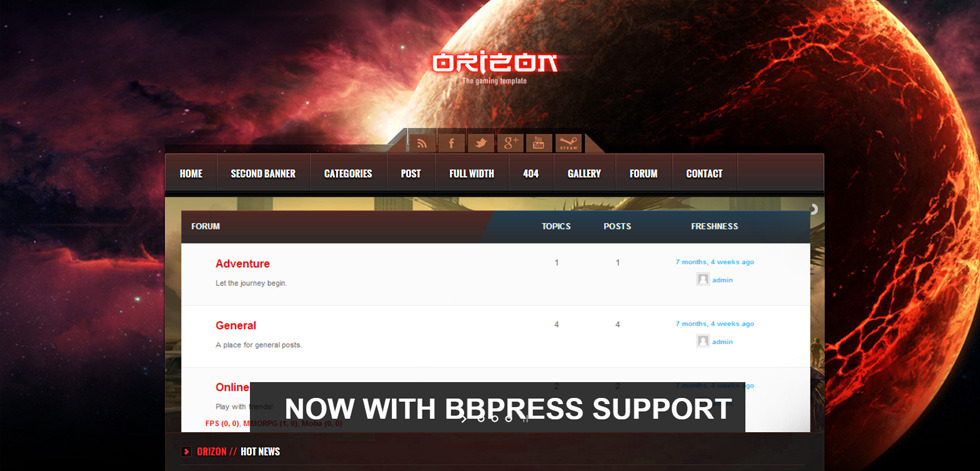Home page