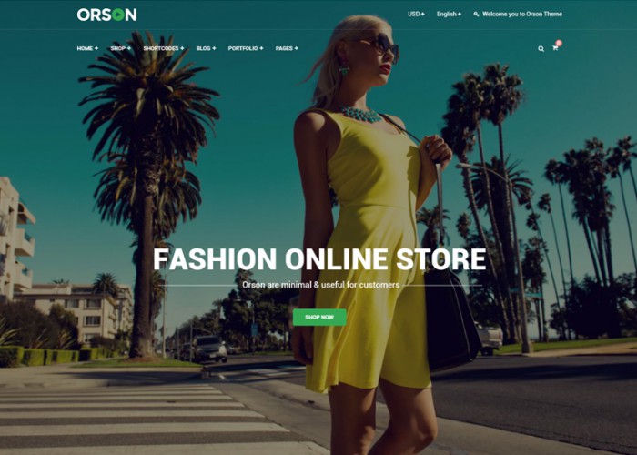 Orson – Premium Responsive Shop WordPress WooCommerce Theme