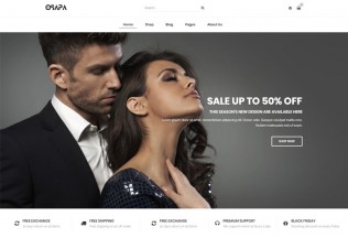 Osapa – Premium Responsive Fashion WooCommerce WordPress Theme