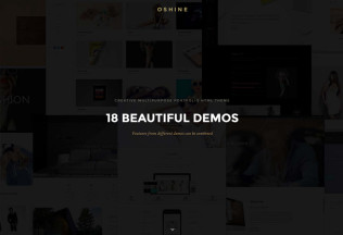 Oshine – Premium Responsive Creative MultiPurpose HTML5 Template