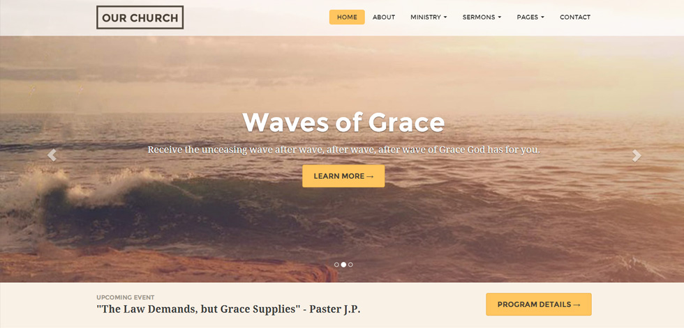 Home page