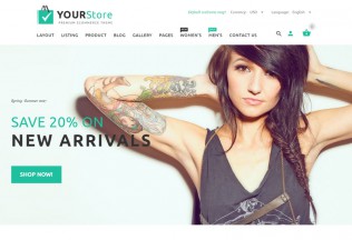 YourStore – Premium Responisve Woocommerce WordPress Theme