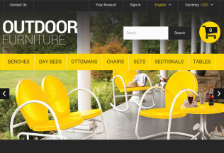 Outdoor Furniture – Premium Responsive Parallax PrestaShop Theme