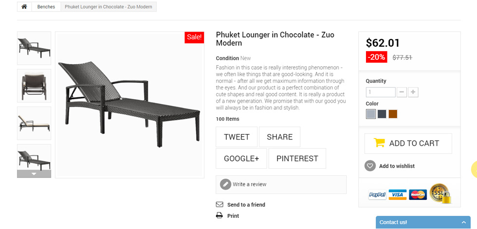 Product Page