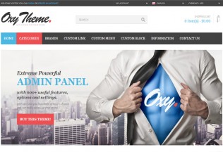 OXY – Premium Responsive MultiPurpose OpenCart Theme