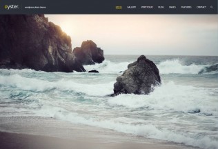Oyster – Premium Responsive Creative Photo WordPress Theme