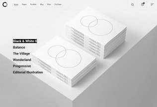 Ozark – Premium Responsive Minimal Portfolio WordPress Theme