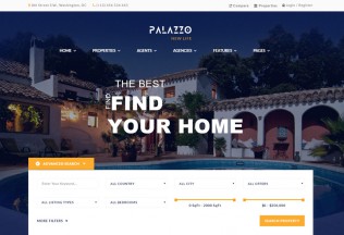 Palazzo – Premium Responsive Real Estate WordPress Theme