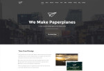 PaperPlane – Premium Responsive Portfolio HTML5 Template