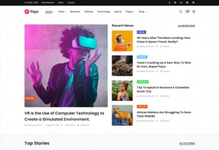 Papr – Premium Responsive News Magazine WordPress Theme