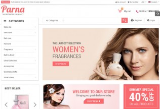 Parna – Premium Responsive Multipurpose Magento Theme