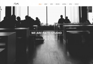 Patti – Premium Responsive Parallax One Page WordPress Theme