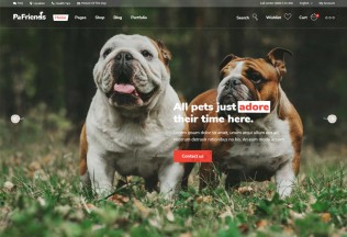 PawFriends – Premium Responsive Pet Shop and Veterinary Theme