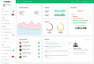 PearlUI – Premium Responsive Angular 5 Bootstrap 4 Admin HTML5 Template