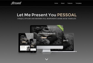 Pessoal – Premium Responsive Portfolio Muse Template