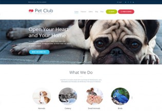 Pet Club – Premium Responsive Adoption, Dating & Community WordPress Theme