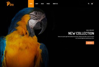 Peto – Premium Responsive WooCommerce WordPress Theme for Pets and Vets
