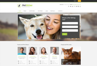 PetSitter – Premium Responsive Job Board WordPress Theme