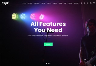 Phase – Premium Responsive Music WordPress Theme