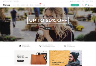 Philos – Premium Responsive Ecommerce HTML5 Template