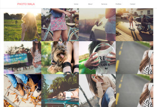 Photo Wala – Premium Portfolio Muse Template