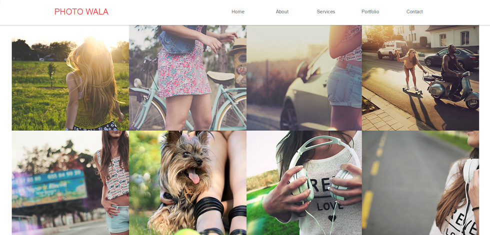 Home page