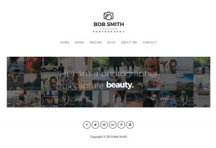 Photographer – Premium Responsive WordPress Theme for Photographers