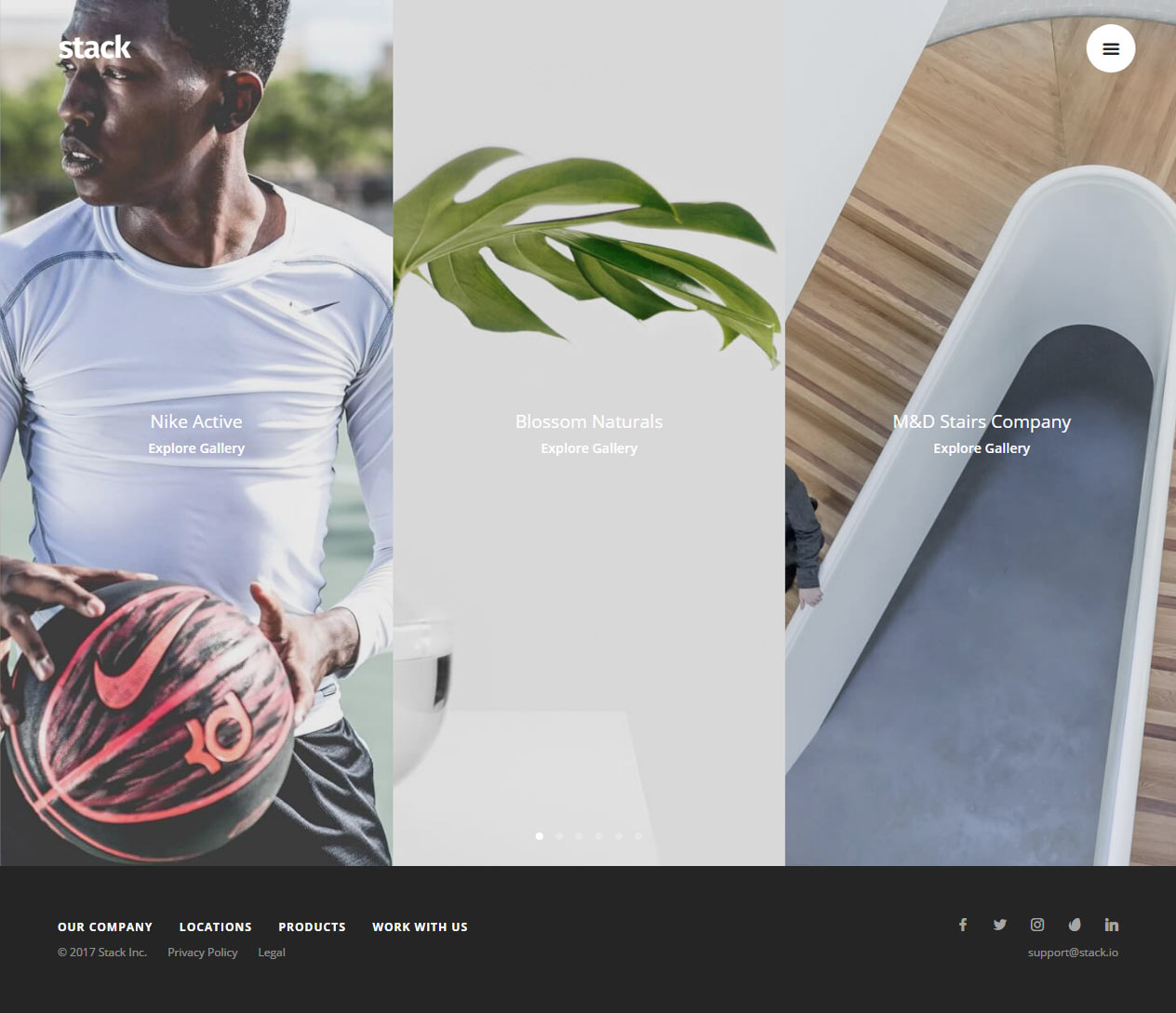 Stack Best WordPress Photography Themes