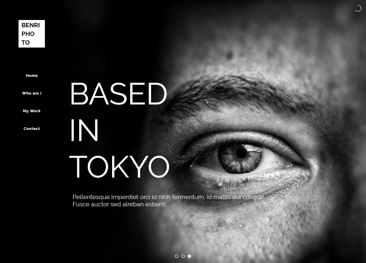 Benri Best WordPress Photography Themes