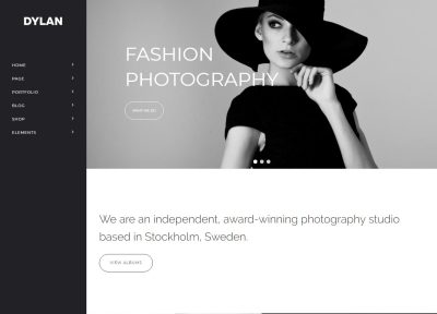 Latest Responsive Drupal Photography Theme 2018