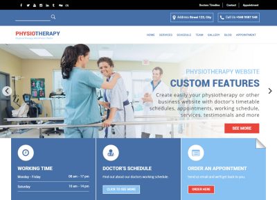 Best Responsive Physiotherapy WorPress Themes in 2015