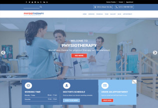 Physiotherapy – Premium Responisve Physical Therapy WordPress Theme