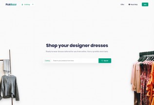 Pickbazar – Premium Responsive React Ecommerce HTML5 Template