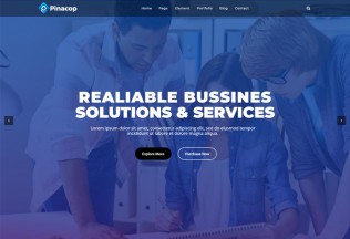 Pinacop – Premium Responsive Creative Multipurpose WordPress Theme